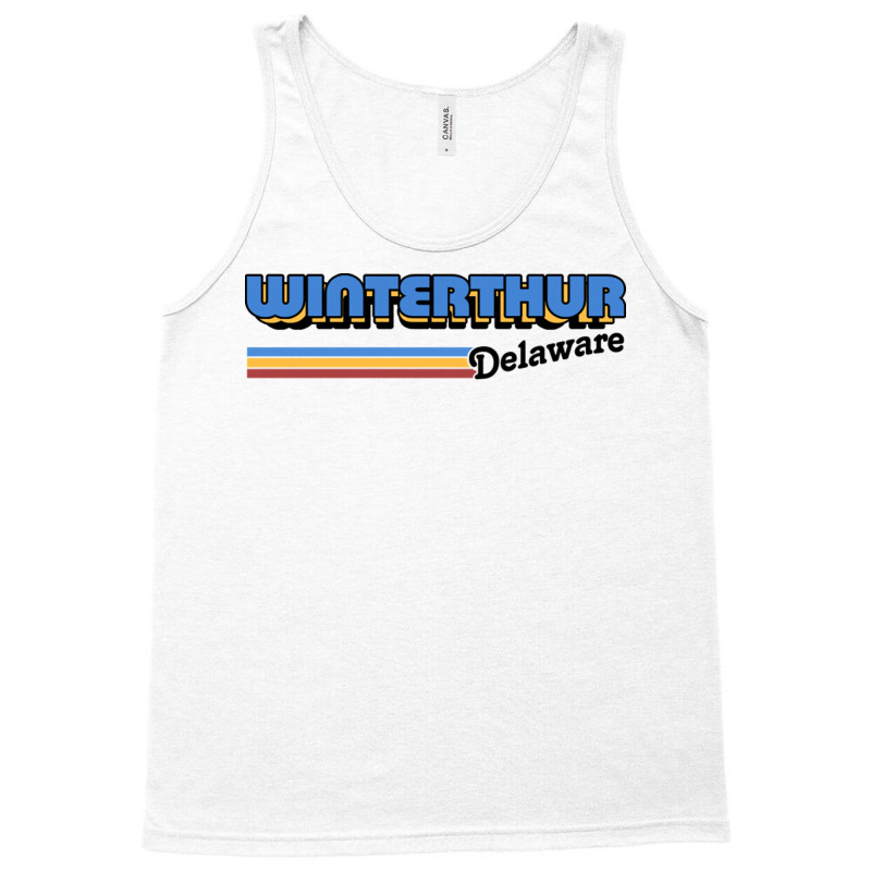 Winterthur Delaware Retro Styled Design Tank Top | Artistshot