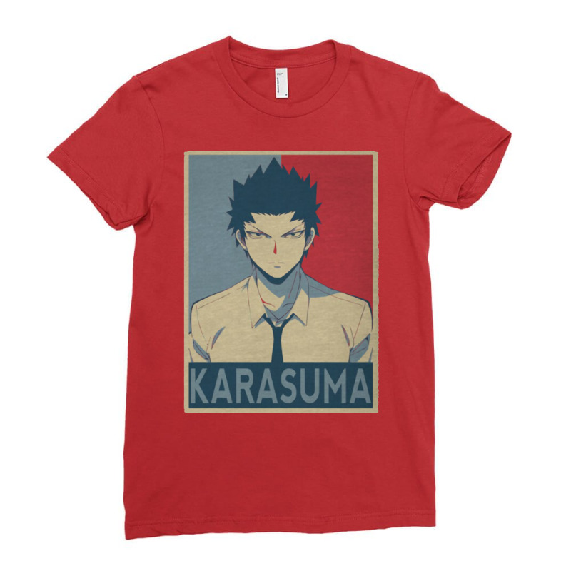 Karasuma Poster Art Ladies Fitted T-Shirt by mokhabategj | Artistshot