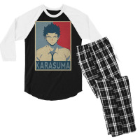 Karasuma Poster Art Men's 3/4 Sleeve Pajama Set | Artistshot