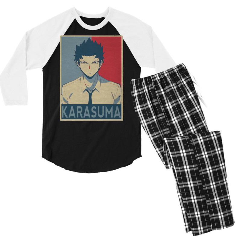 Karasuma Poster Art Men's 3/4 Sleeve Pajama Set by mokhabategj | Artistshot