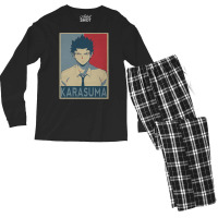 Karasuma Poster Art Men's Long Sleeve Pajama Set | Artistshot