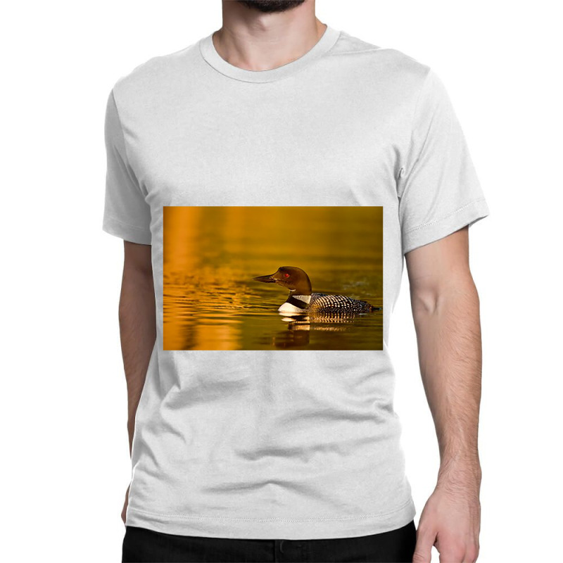 Follow The Leader - Common Loon Classic T-shirt by leminh | Artistshot