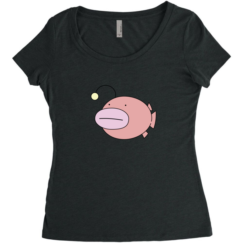 Girls Und Panzer - Anglerfish Women's Triblend Scoop T-shirt by DebraAnnKnapp | Artistshot