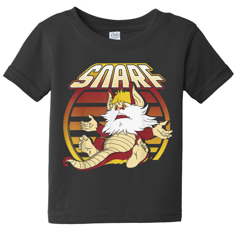 Thundercats Snarf Retro Sunset Portrait Baby Tee by DennisTomScott | Artistshot