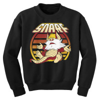 Thundercats Snarf Retro Sunset Portrait Youth Sweatshirt | Artistshot