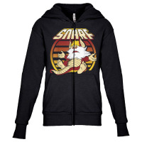 Thundercats Snarf Retro Sunset Portrait Youth Zipper Hoodie | Artistshot