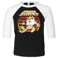 Thundercats Snarf Retro Sunset Portrait Toddler 3/4 Sleeve Tee | Artistshot