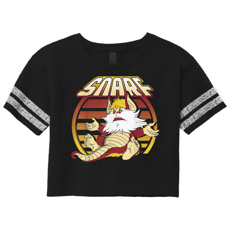 Thundercats Snarf Retro Sunset Portrait Scorecard Crop Tee by DennisTomScott | Artistshot