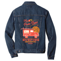 Pasta Point Beach Maldives Surfing Destination1 Men Denim Jacket | Artistshot