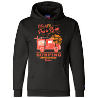 Pasta Point Beach Maldives Surfing Destination1 Champion Hoodie | Artistshot