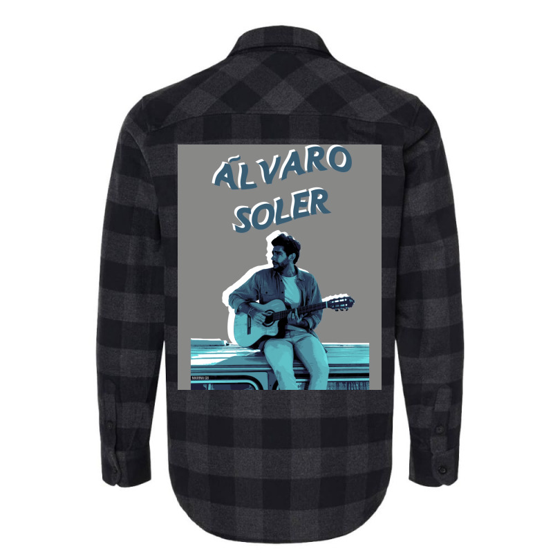 Lvaro Soler Classic Poster Boy Flannel Shirt | Artistshot