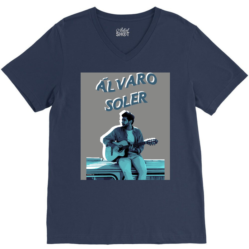 Lvaro Soler Classic Poster Boy V-neck Tee | Artistshot