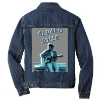 Lvaro Soler Classic Poster Boy Men Denim Jacket | Artistshot