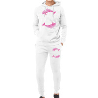 Vaporwave Aesthetic  Aesthete  Dolphins Hoodie & Jogger Set | Artistshot