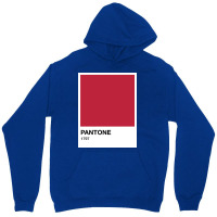 Pantone 1797 Poster Hippie Unisex Hoodie | Artistshot