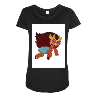 Connie Hormone Monstress Twerk Big Mouth Poster Cool Maternity Scoop Neck T-shirt | Artistshot