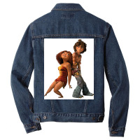 The Croods Sticker Poster Aesthetic Men Denim Jacket | Artistshot