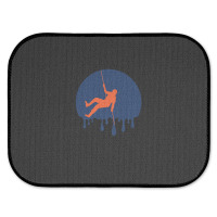 Retro Rock Climbing Dripping Rear Car Mat | Artistshot