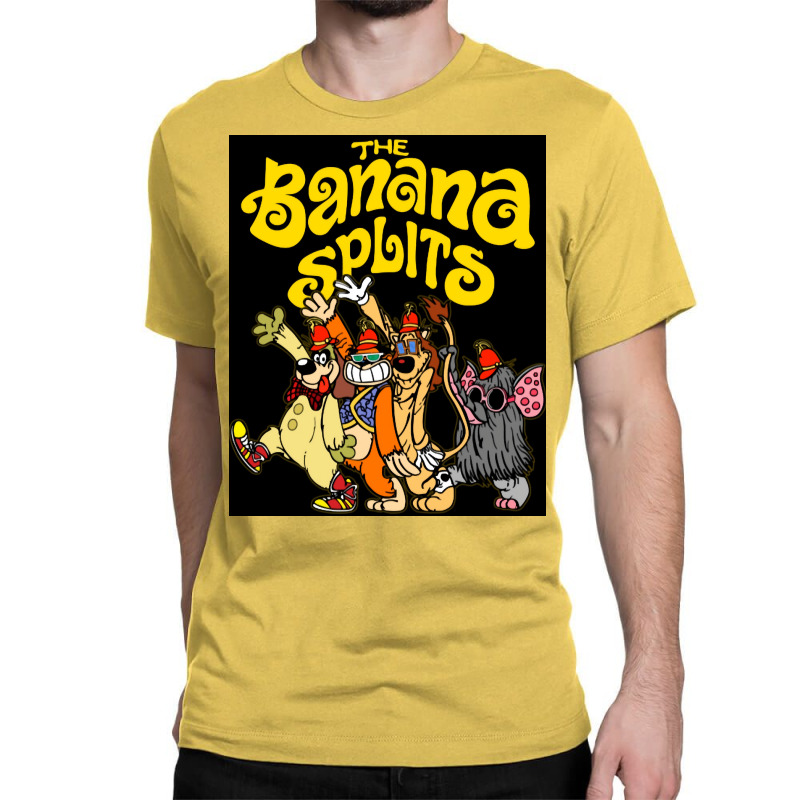 Banana Splits The Banana Club Poster Hippie Classic T-shirt by jblnaalihs | Artistshot