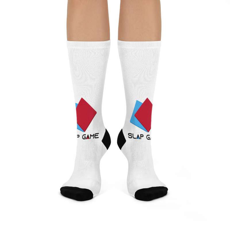 Slap Game Ddakji Crew Socks | Artistshot