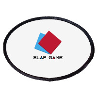 Slap Game Ddakji Oval Patch | Artistshot