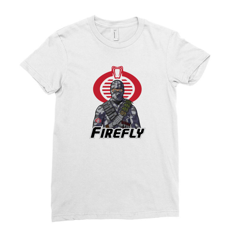 Firefly  Cobras Loyal Saboteur  G.i. Joe 80s Toys 1 Ladies Fitted T-Shirt by MelanieKathleen | Artistshot