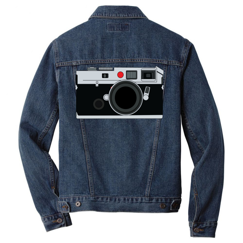 Vintage Camera Men Denim Jacket by buddoxhardoe | Artistshot