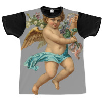 Vintage Cherub Angelic Angel Graphic T-shirt | Artistshot