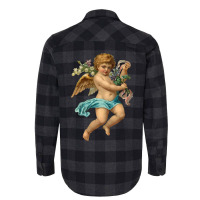 Vintage Cherub Angelic Angel Flannel Shirt | Artistshot