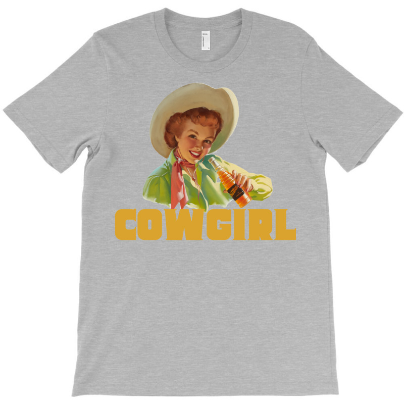 Vintage Cowgirl T-Shirt by buddoxhardoe | Artistshot