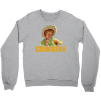 Vintage Cowgirl Crewneck Sweatshirt | Artistshot