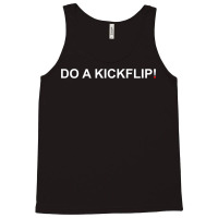 Vintage Do A Kickflip Aesthetic Skateboarding Skater Streetwear Tank Top | Artistshot