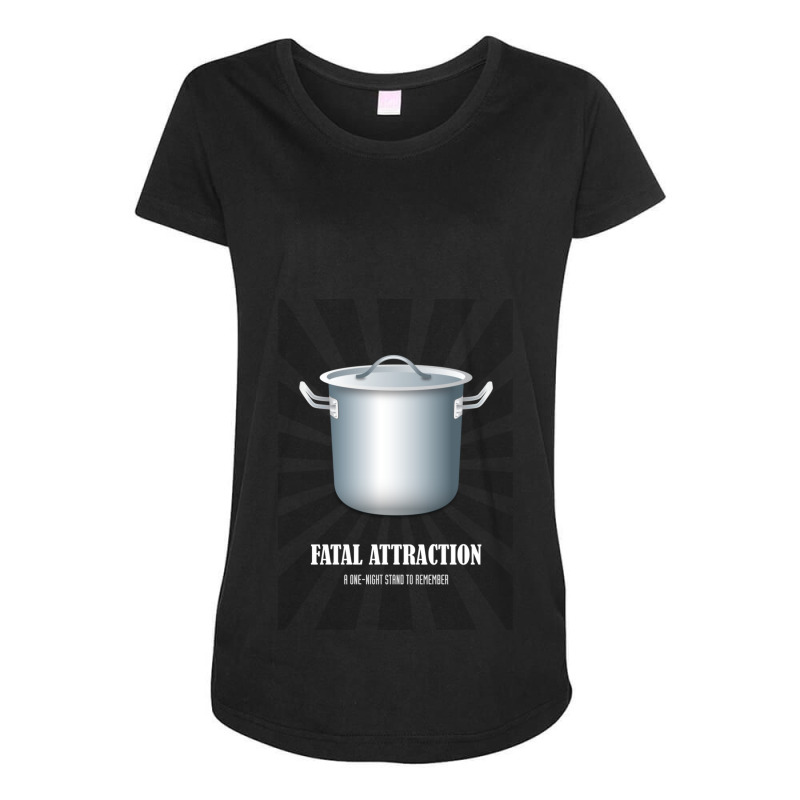 Fatal Attraction  Alternative Movie Poster 1 Maternity Scoop Neck T-shirt by IsabelConstance | Artistshot