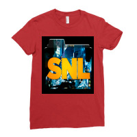 Saturday Night Live Poster Cool Ladies Fitted T-shirt | Artistshot