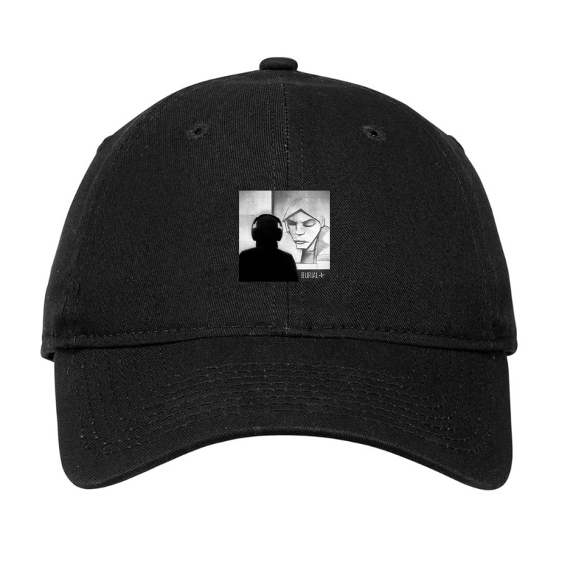 Burial - Untrue - Redesigned Album Art Adjustable Cap by JasonPaxton | Artistshot