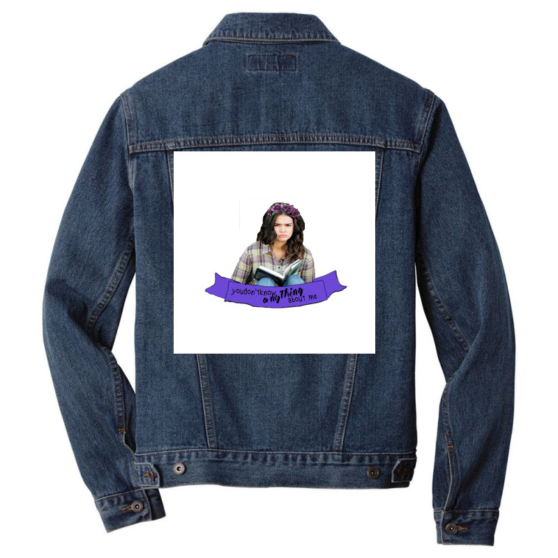 The Fosters Callie Jacob Poster Quote Men Denim Jacket | Artistshot