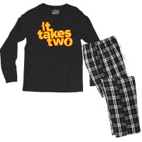 Lover Gift It Takes Two Halloween Men's Long Sleeve Pajama Set | Artistshot