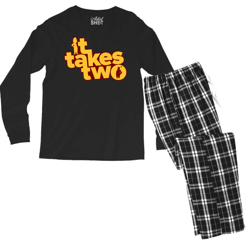 Lover Gift It Takes Two Halloween Men's Long Sleeve Pajama Set | Artistshot