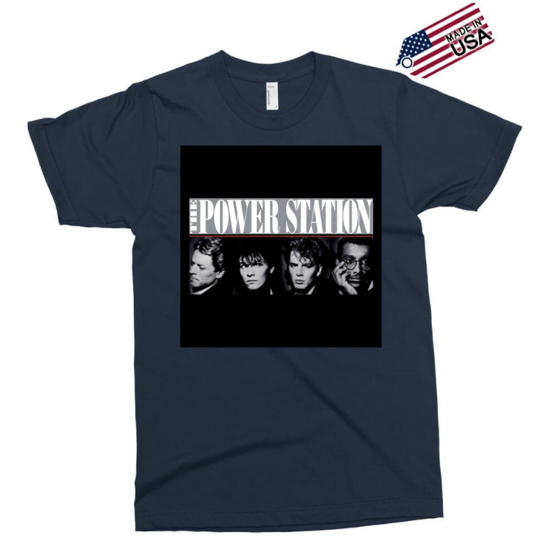 The Power Station Group Poster Travel Exclusive T-shirt | Artistshot