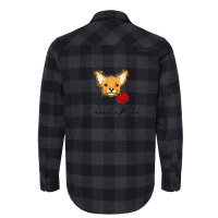 Womens Chihuahua Mom With Cute Puppy Face - Gift For Chihuahua Mom Flannel Shirt | Artistshot