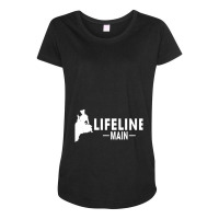 Lifeline Main Video Game Apex Legends Character Maternity Scoop Neck T-shirt | Artistshot