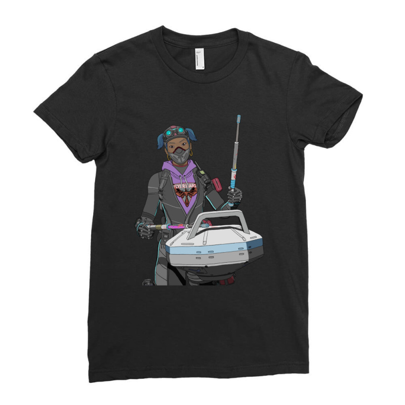 Lifeline Mischief Medic Skin Ladies Fitted T-shirt | Artistshot