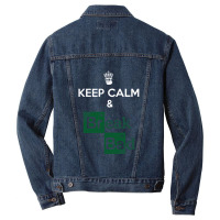 Keep Calm And Break Bad 1 Men Denim Jacket | Artistshot