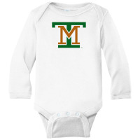 Montana Technological University Orediggers1 Vectorized Long Sleeve Baby Bodysuit | Artistshot