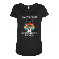 I Want To Run & Hang W Chihuahua W Glasses Maternity Scoop Neck T-shirt | Artistshot