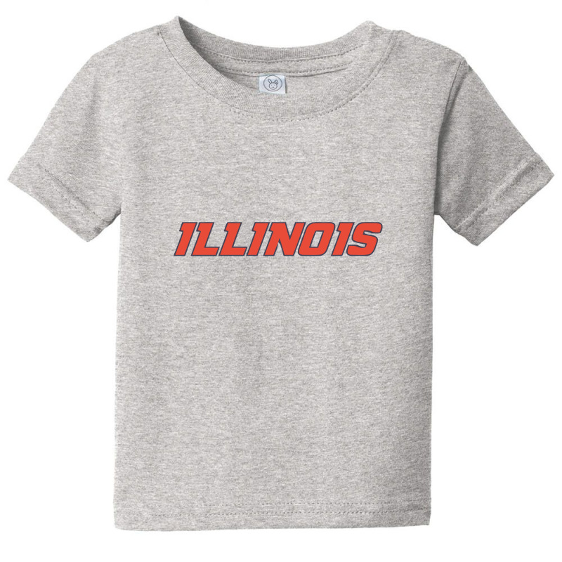 Illinois Fighting Illini Baby Tee by rioukiko | Artistshot