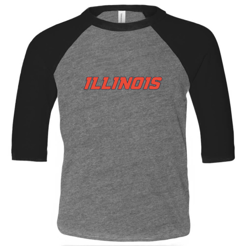 Illinois Fighting Illini Toddler 3/4 Sleeve Tee by rioukiko | Artistshot