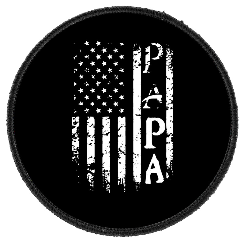 American Papa!! Round Patch | Artistshot