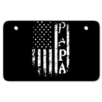 American Papa!! Atv License Plate | Artistshot