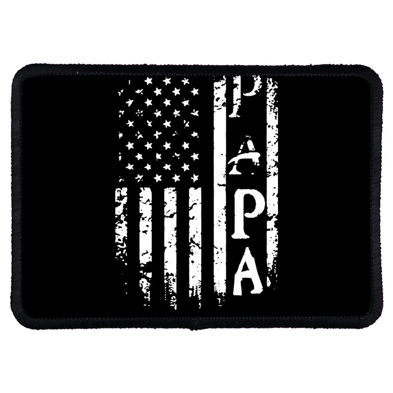 American Papa!! Rectangle Patch | Artistshot